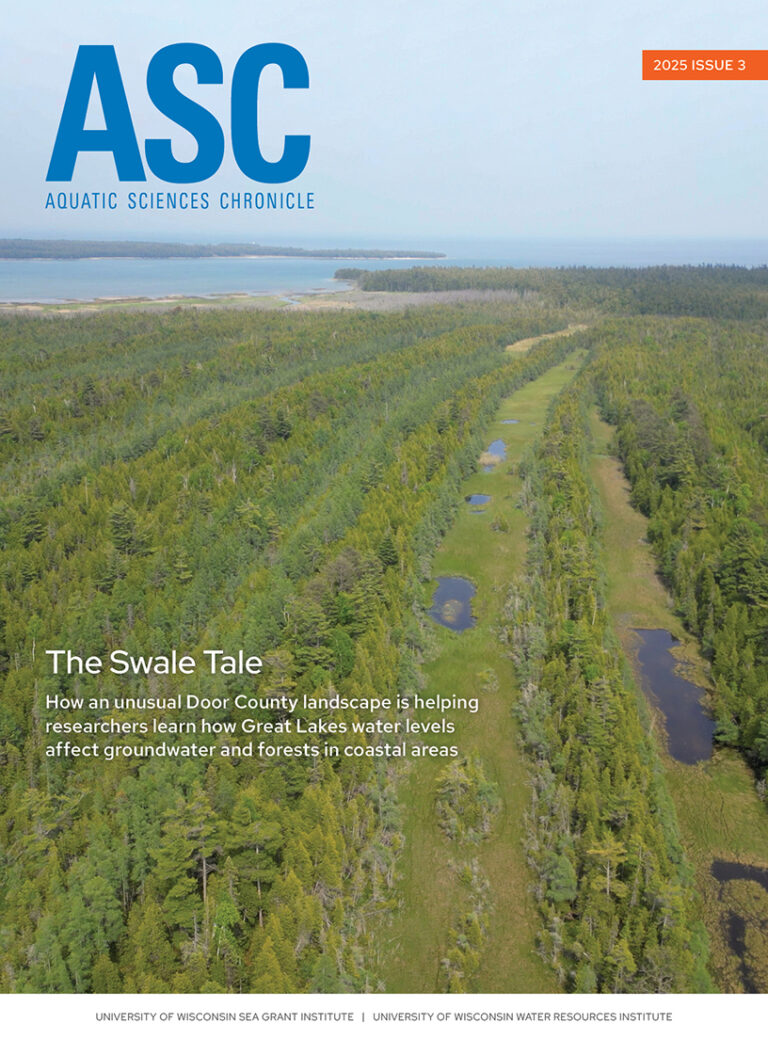 Aquatic Sciences Center chronicle cover.